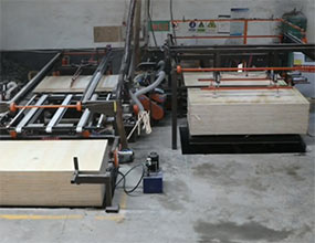 無人操作尺寸可調(diào)自動鋸邊機(jī)